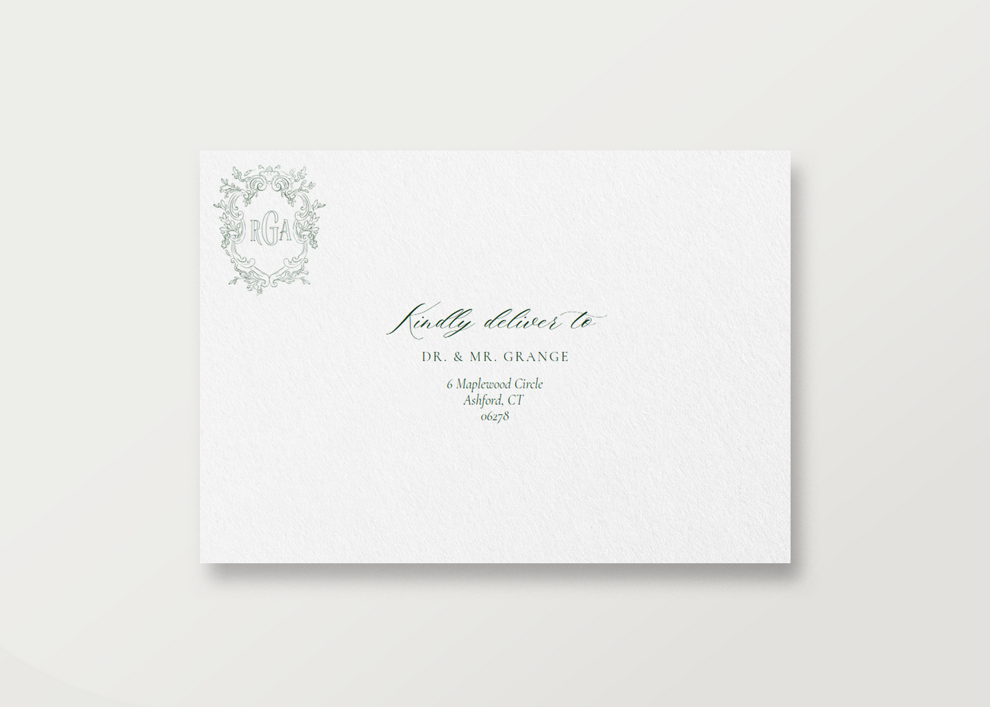 Augusta Emerald Envelope A7