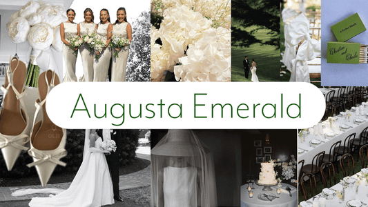 The Quiet Grandeur of Emerald: Introducing the 'Augusta Emerald' Wedding Edit