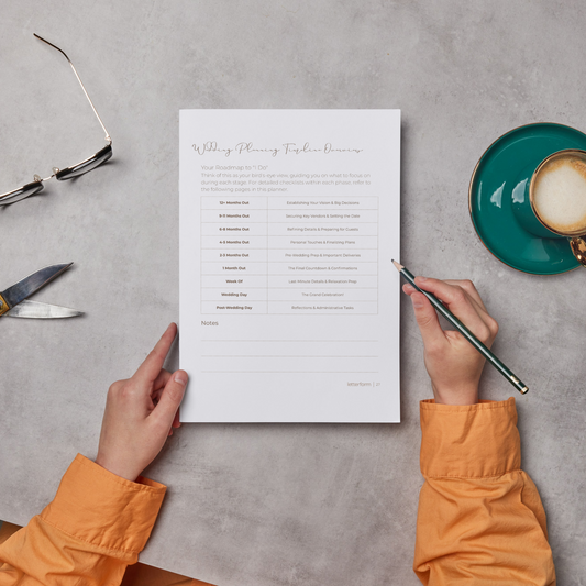 Take Command: Effortless Wedding Budgeting with Our Printable Planner