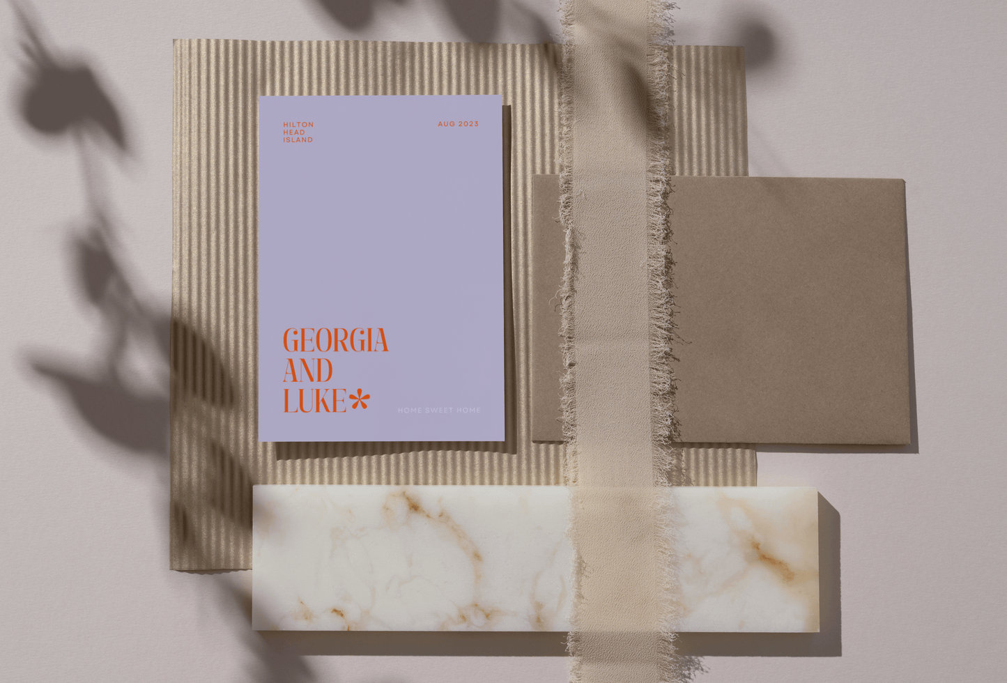 Playful modern vertical A7 wedding invitation template Canva 'Remy' design