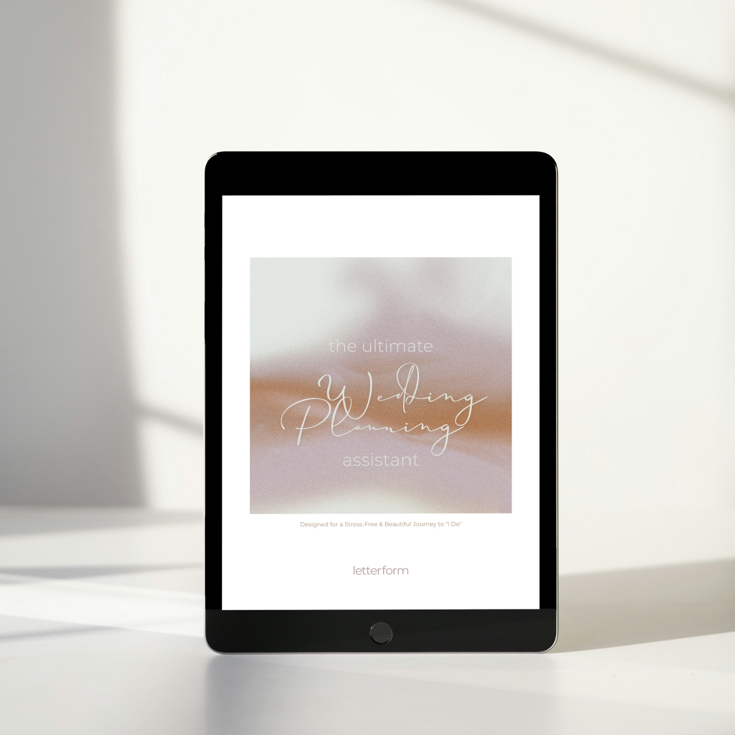 Ultimate wedding planner assistant on iPad